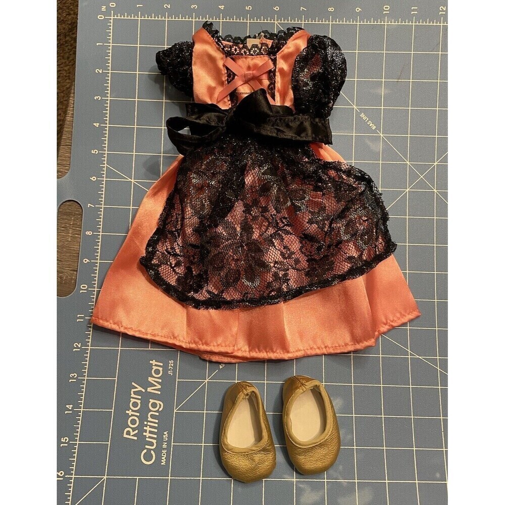 Maria Hildegard Gunzel Doll Outfit Shoes Gotz Siselle Skille 2008 Pink Blk Gold